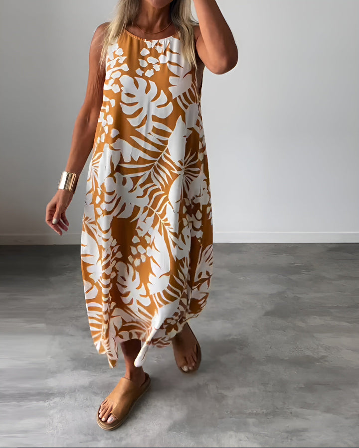 Felicity | Dames Mouwloze Drapé Elegante Jurk Avond