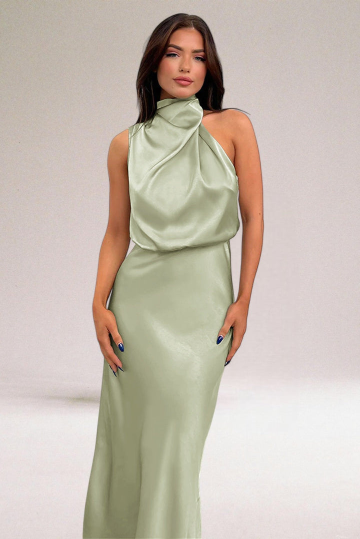 Giselle™ | Elegante Halter Nek Jurk
