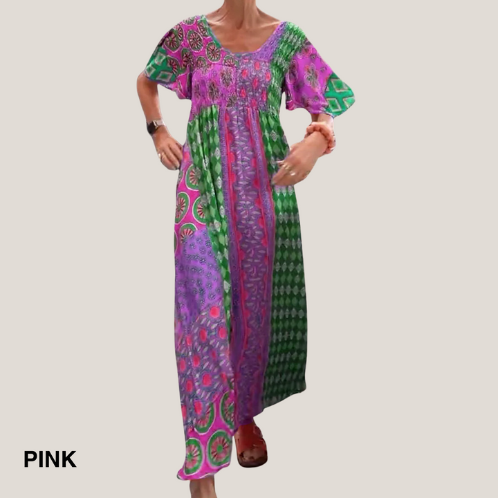 Vanessa™ | Elegante Paisley Midi Jurk