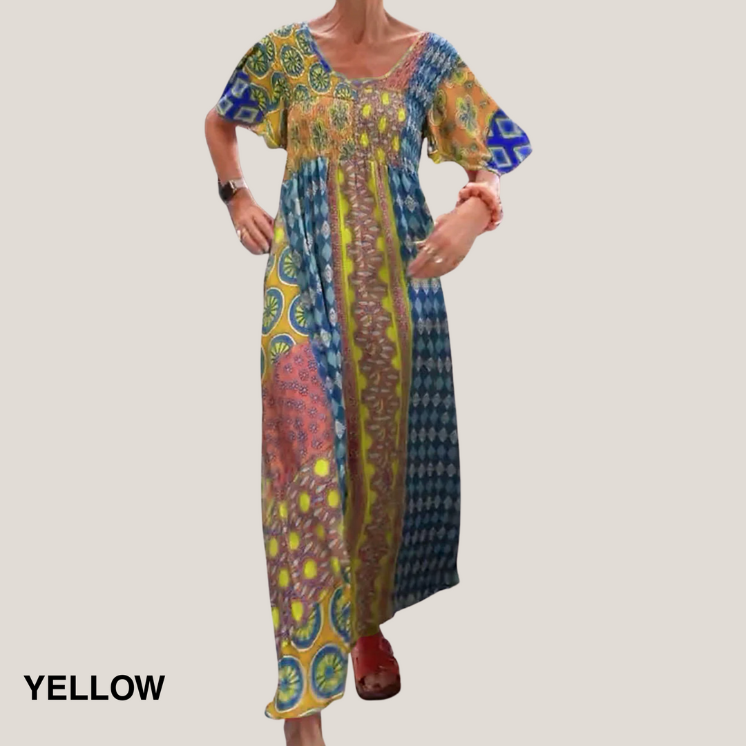 Vanessa™ | Elegante Paisley Midi Jurk