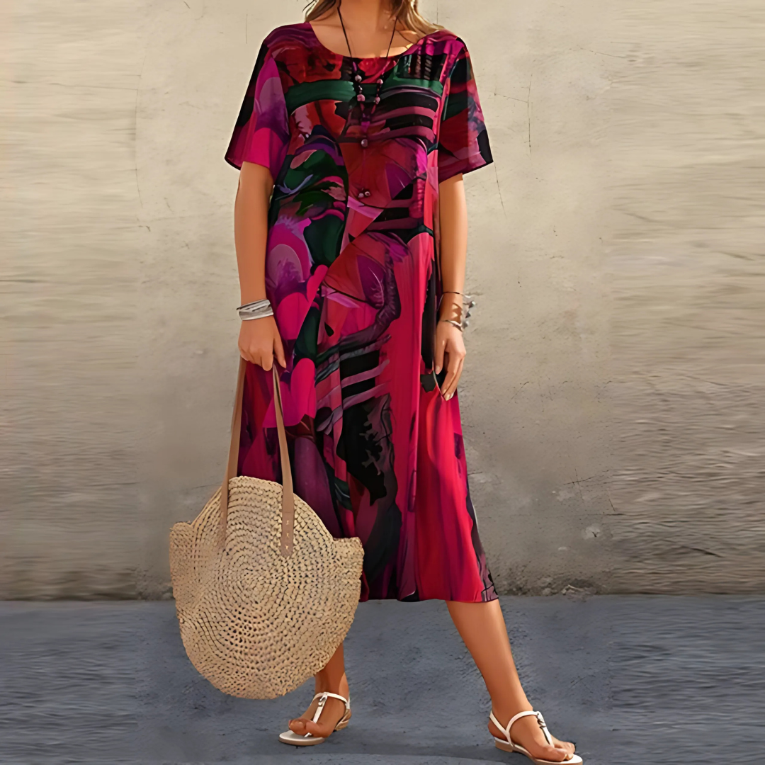 Colora™ | Elegante Bloemenjurk