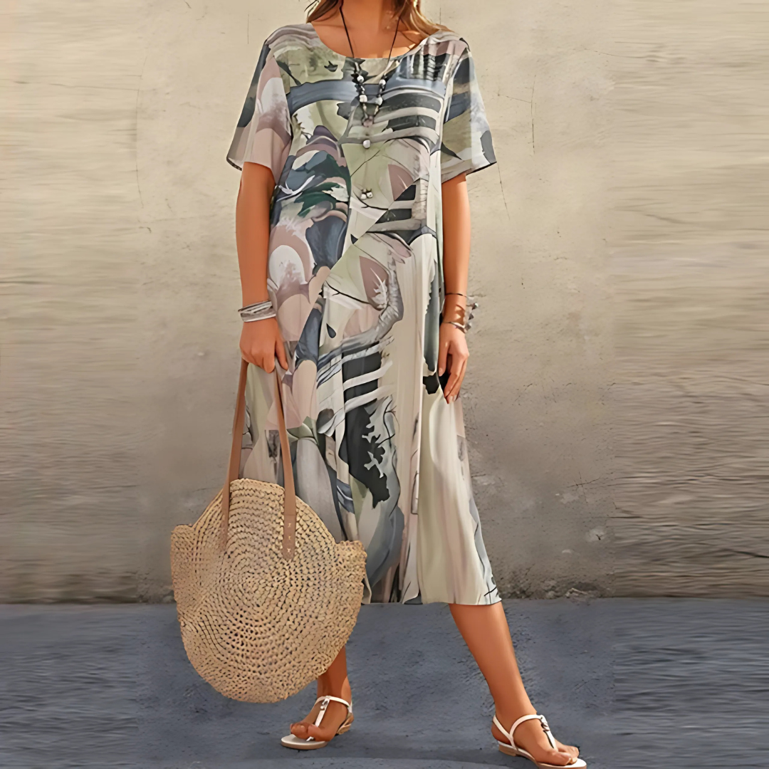 Colora™ | Elegante Bloemenjurk