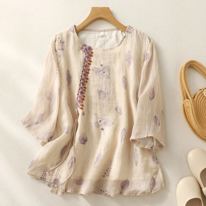 Noy™ | Bloemige Relaxed Blouse