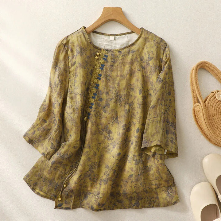 Noy™ | Bloemige Relaxed Blouse