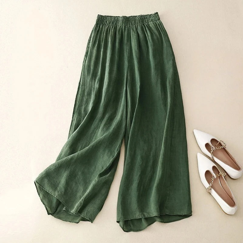 Nicole™ | Elegante Losse Tailleband Broek