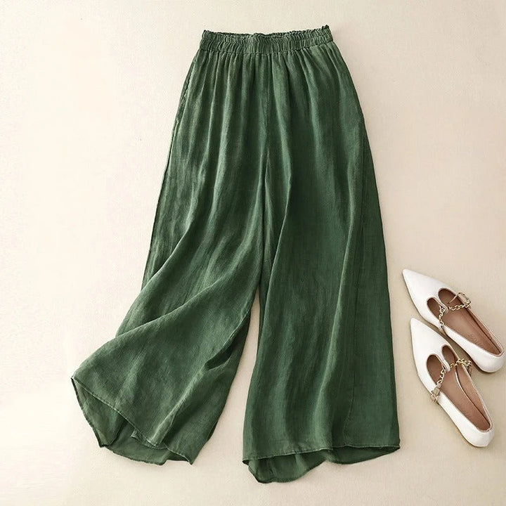 Nicole™ | Elegante Losse Tailleband Broek