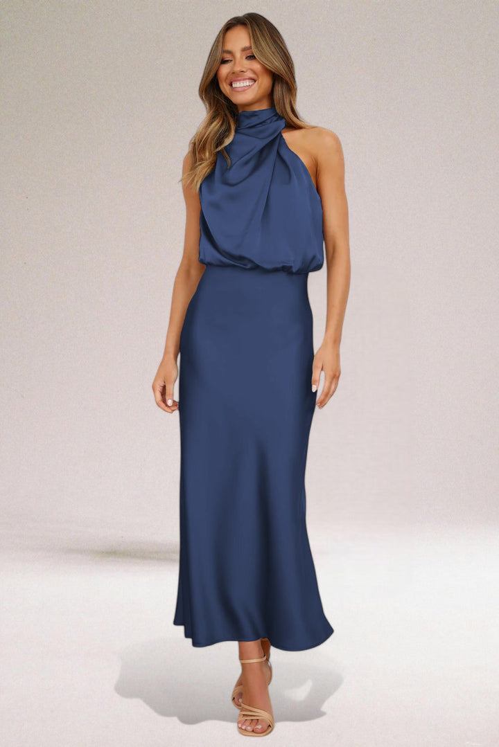 Giselle™ | Elegante Halter Nek Jurk