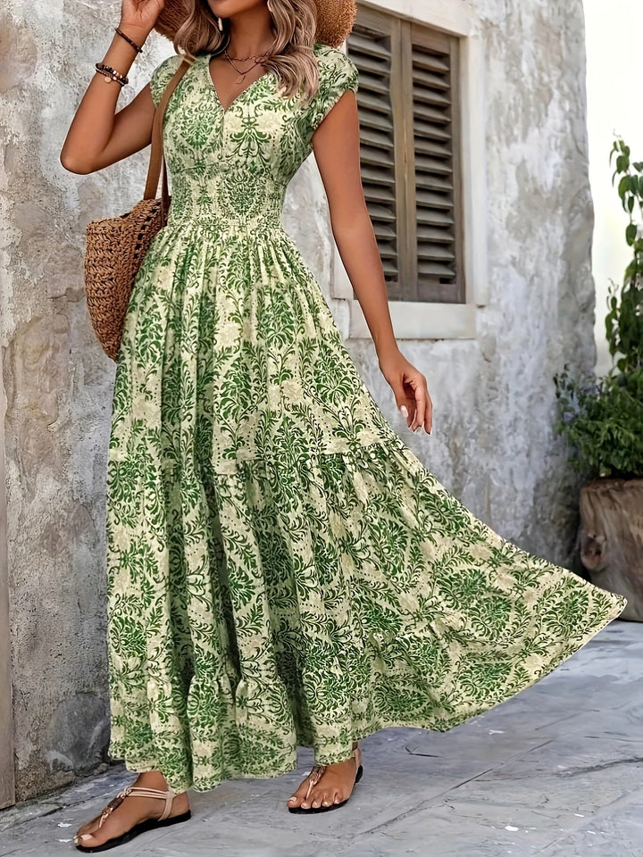 Seraphina | Boho V-Hals Vakantiekleed
