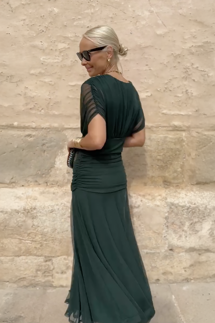 Alison™ | Elegante V-hals Fantasy Party Maxi Jurk