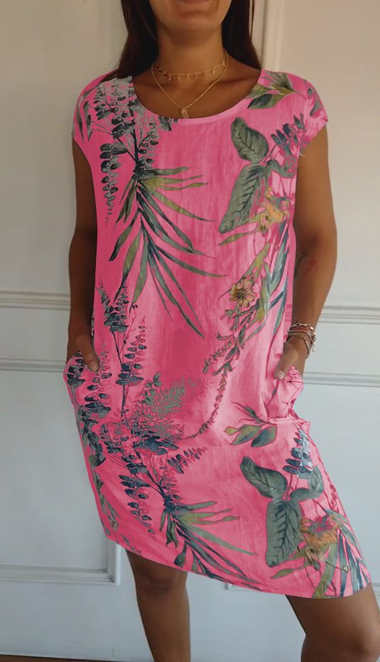 Marilyn™ | Comfortabele Jurk met Ronde Hals
