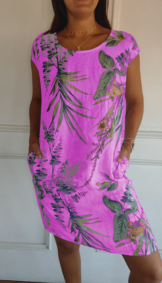 Marilyn™ | Comfortabele Jurk met Ronde Hals