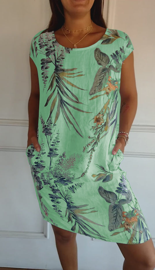 Marilyn™ | Comfortabele Jurk met Ronde Hals