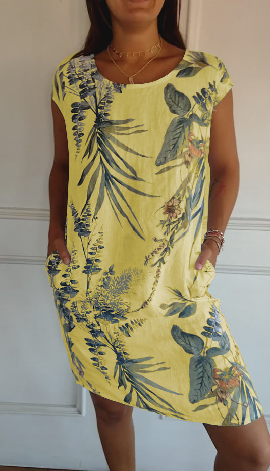 Marilyn™ | Comfortabele Jurk met Ronde Hals