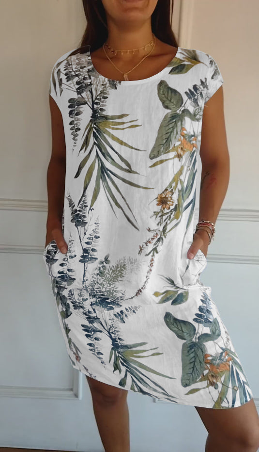 Marilyn™ | Comfortabele Jurk met Ronde Hals