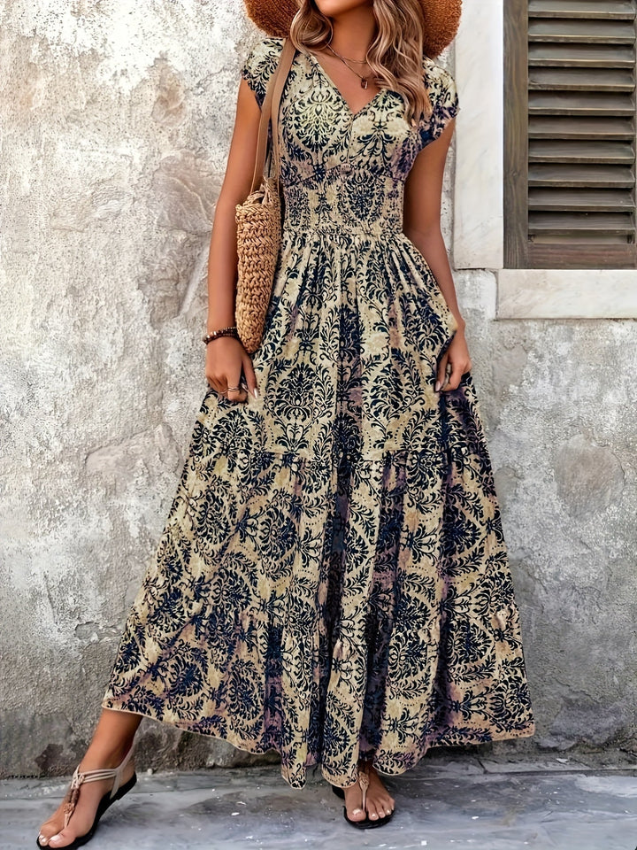 Seraphina | Boho V-Hals Vakantie Jurk
