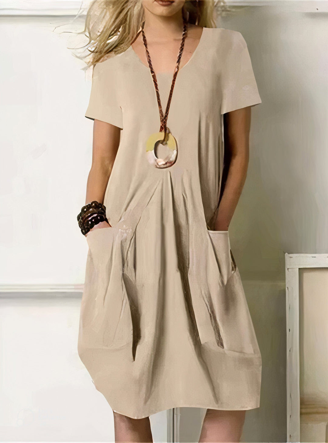 Evelyn™ | Relaxed Fit Jurk