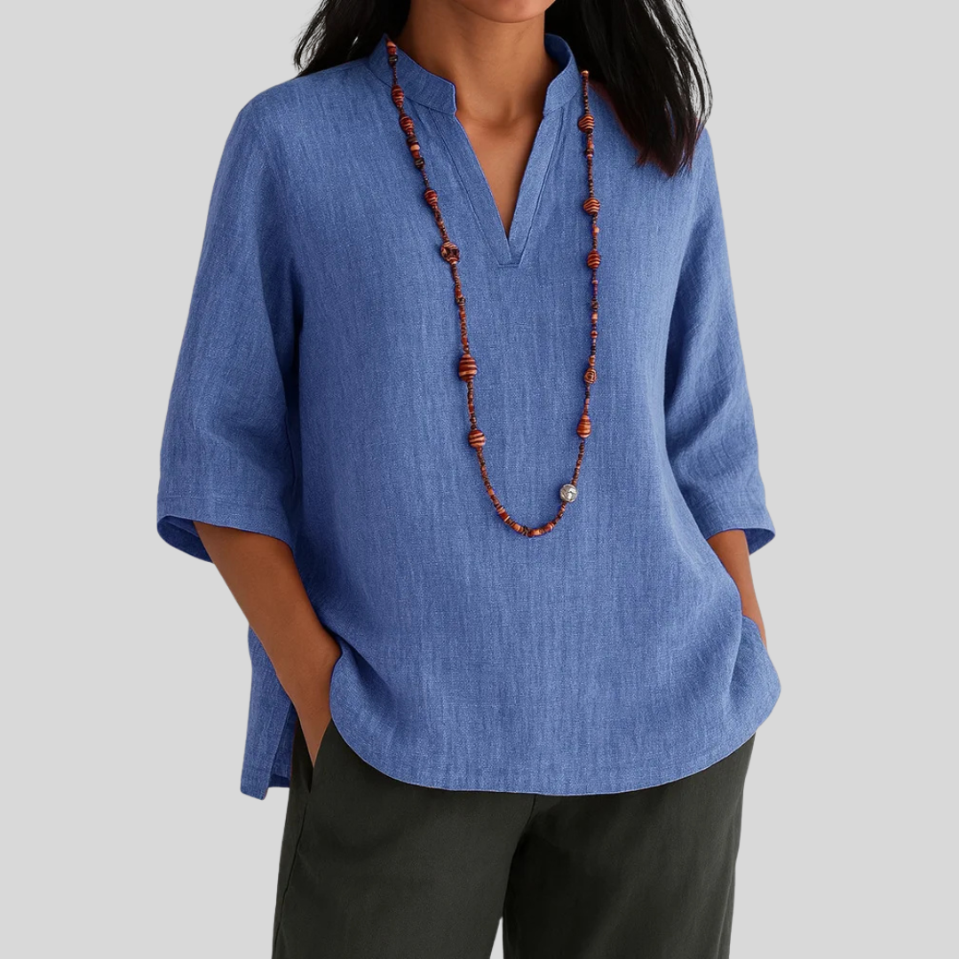 Claudia™ | Blouse met ontspannen elegantie