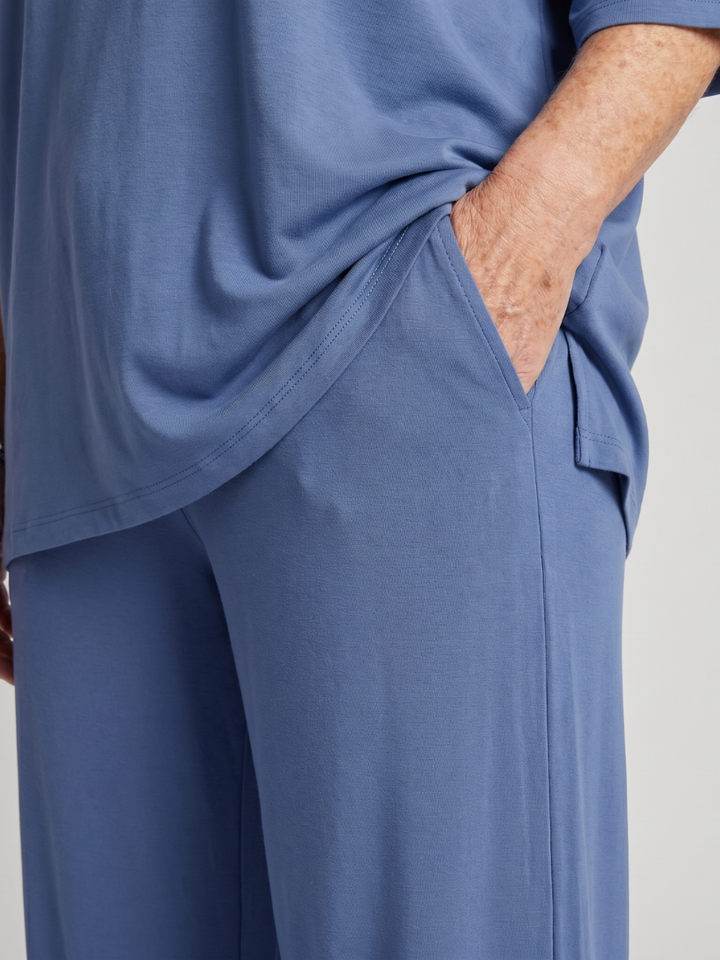 Ramse | Korte Mouw Oversized Top En Wijde Broek Set