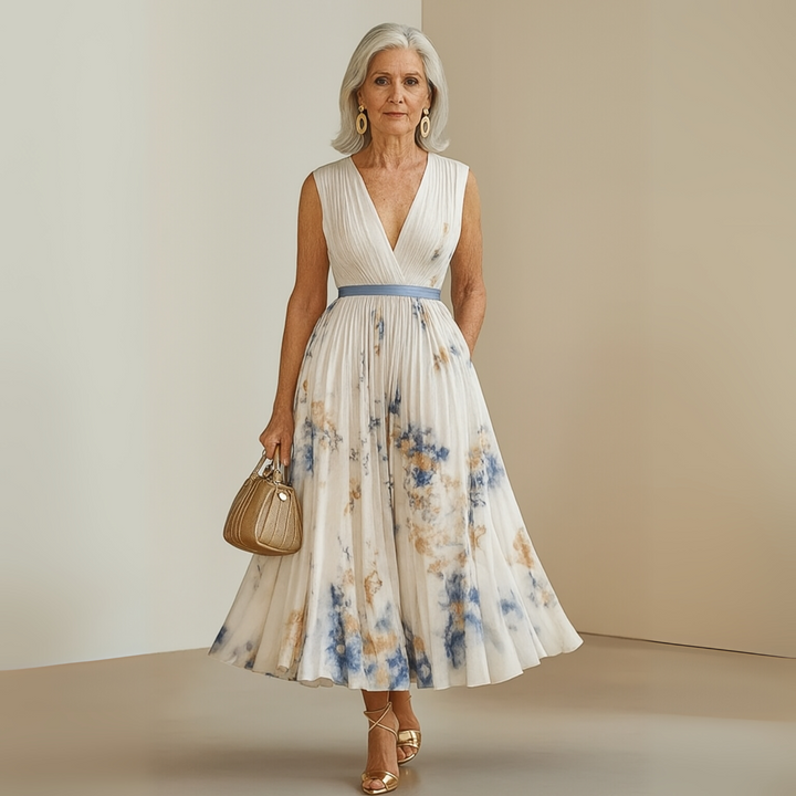 Maureen™ | Vloeiende Mouwloze Zomer Maxi Jurk