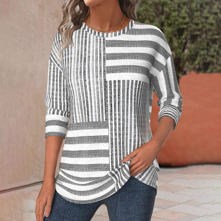 Tricia™ | Gestreepte Comfort Blouse