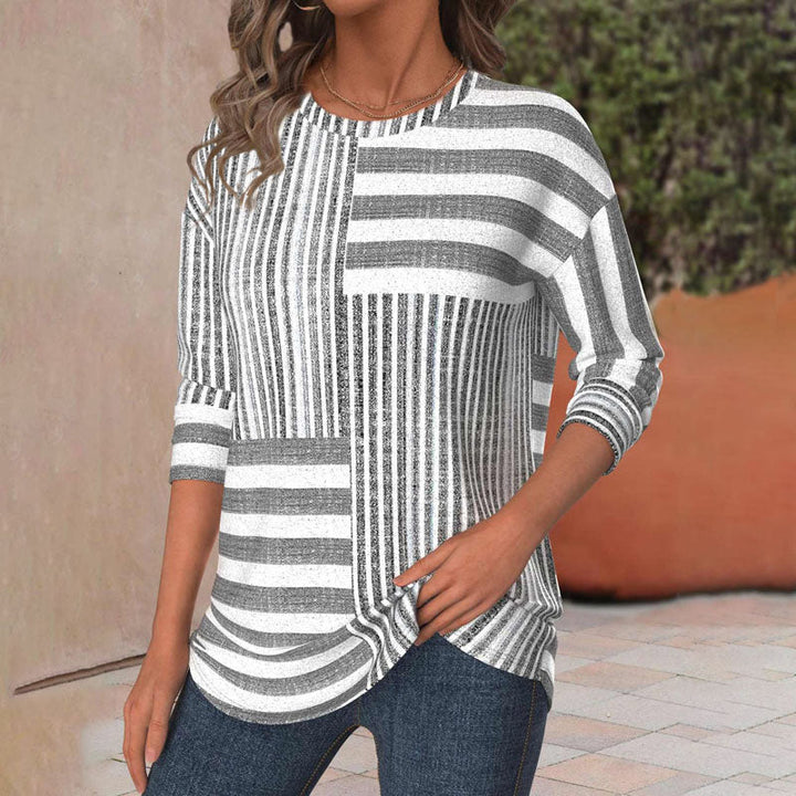 Tricia™ | Gestreepte Comfort Blouse