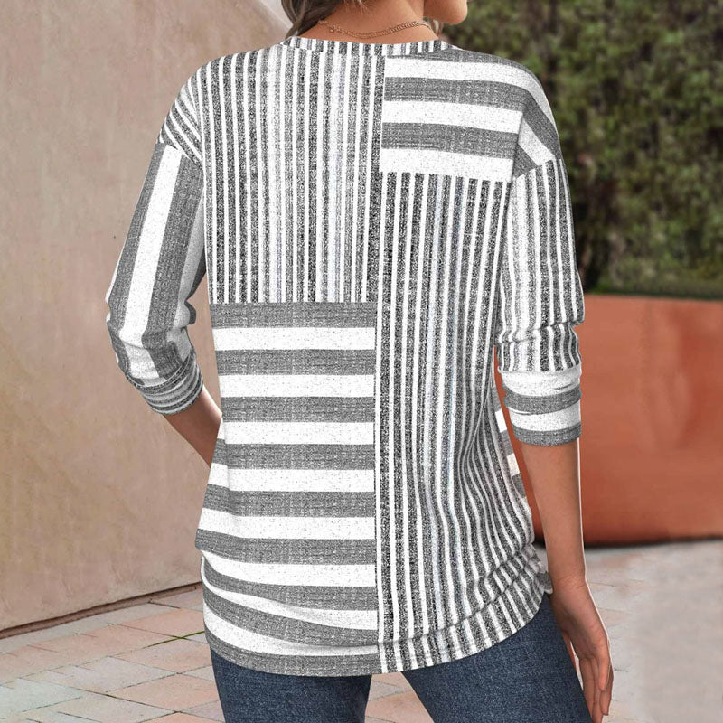 Tricia™ | Gestreepte Comfort Blouse