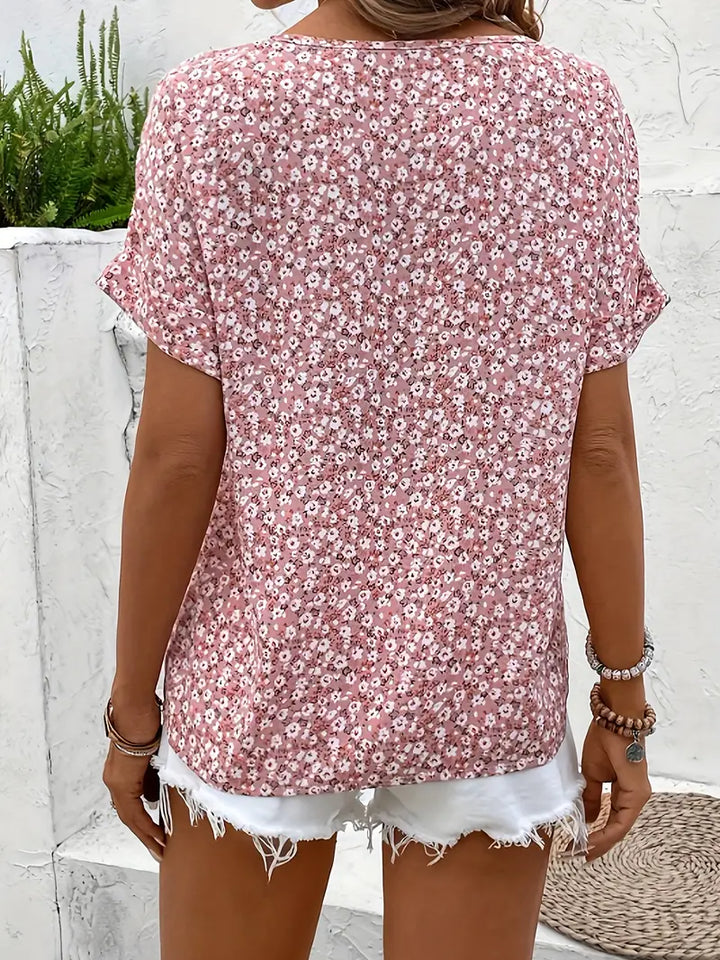 Verna™ | Chic Bloemenprint Blouse