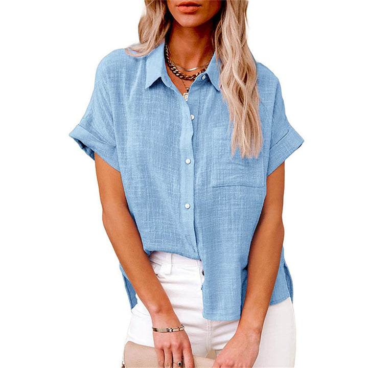 Claudia™ | Lichtgewicht Shirt met Voorzak