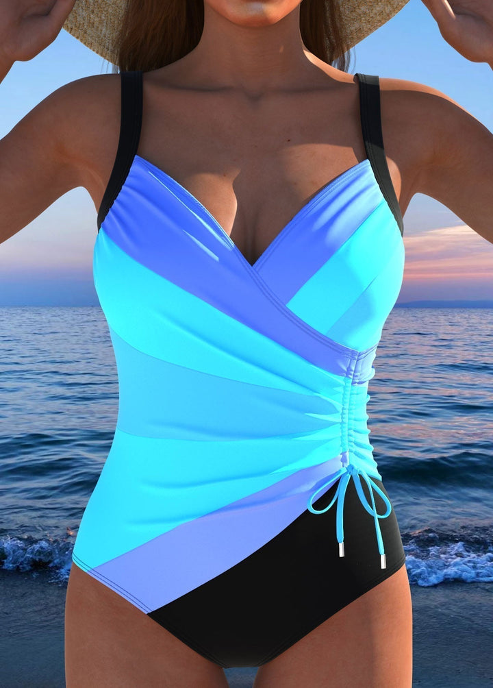 Violette | Dames Badpak met Buikcontrole en Print