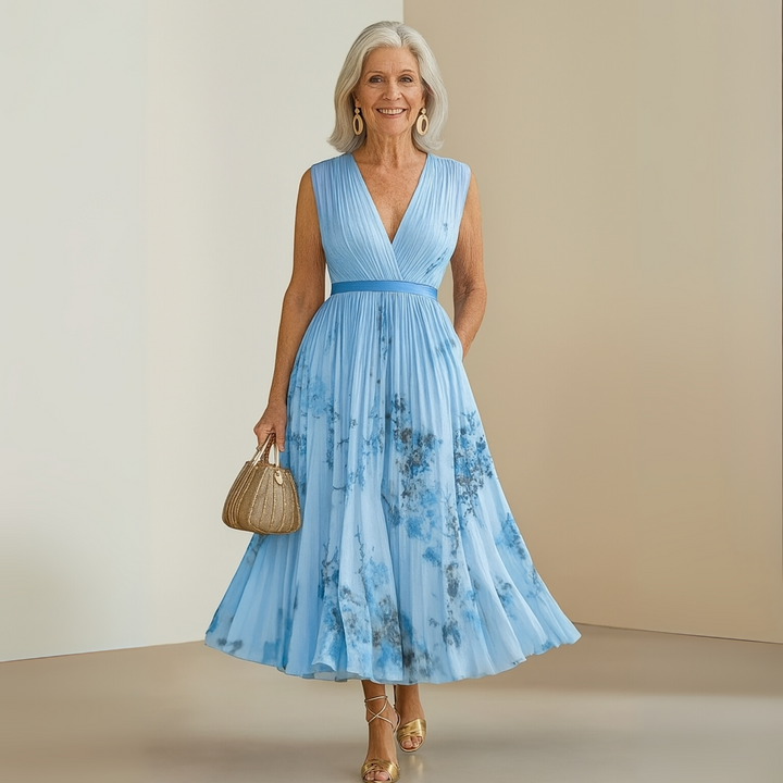 Maureen™ | Vloeiende Mouwloze Zomer Maxi Jurk