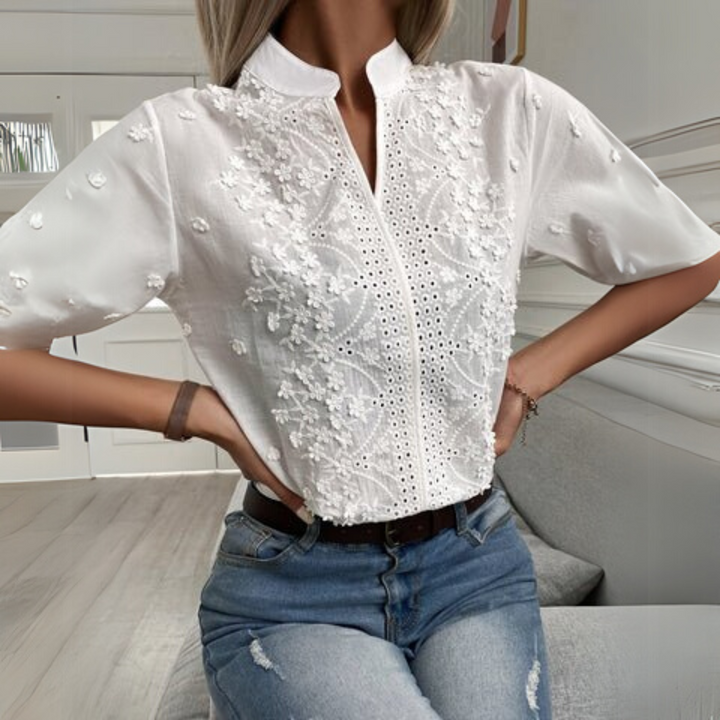 Allison™ | Verfijnde Tijdloze Blouse