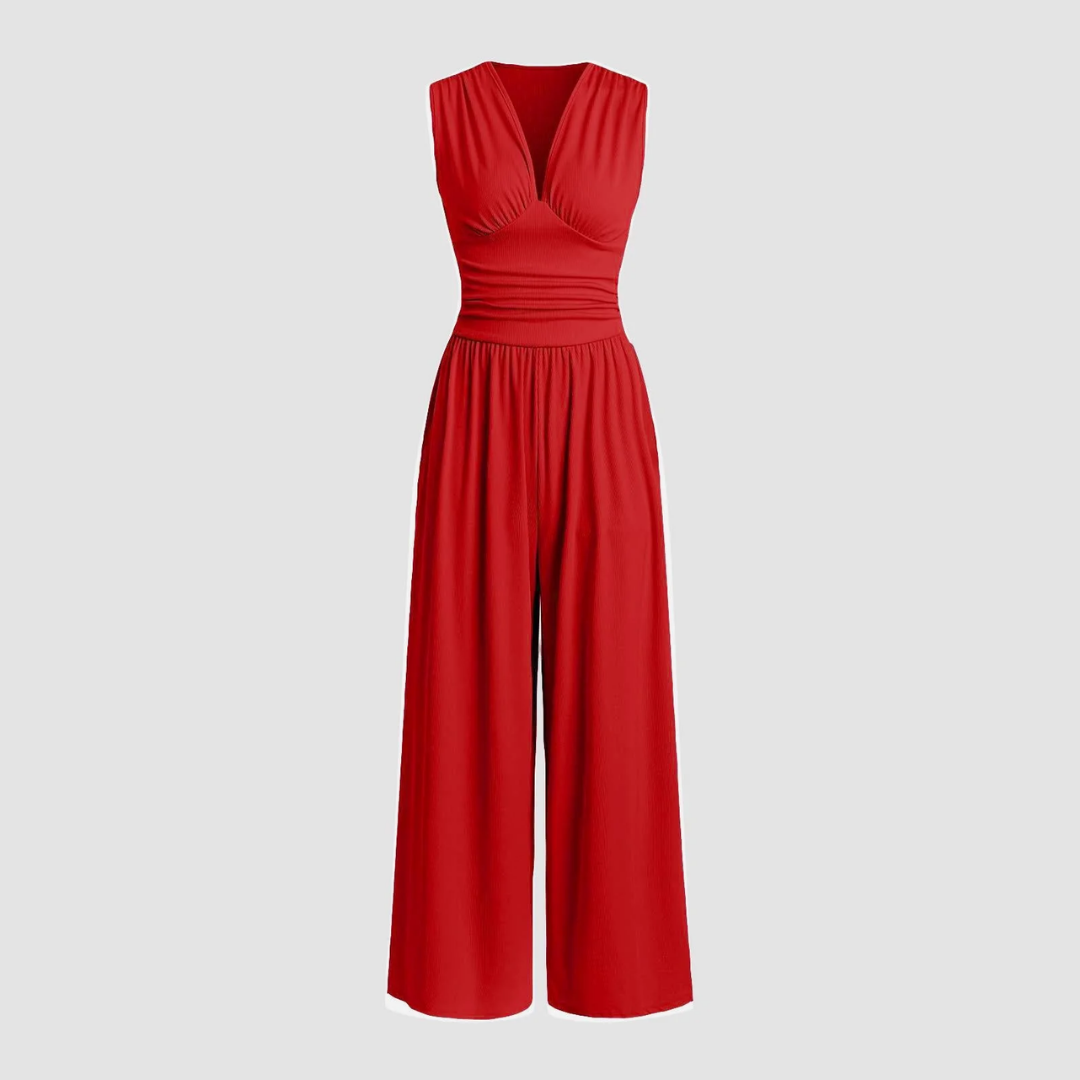 Dorothy™ | Stretch Comfort Wijde-Pijpen Jumpsuit