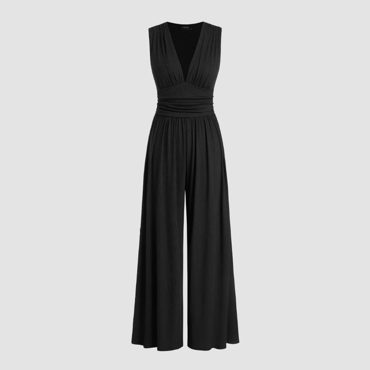 Dorothy™ | Stretch Comfort Wijde-Pijpen Jumpsuit