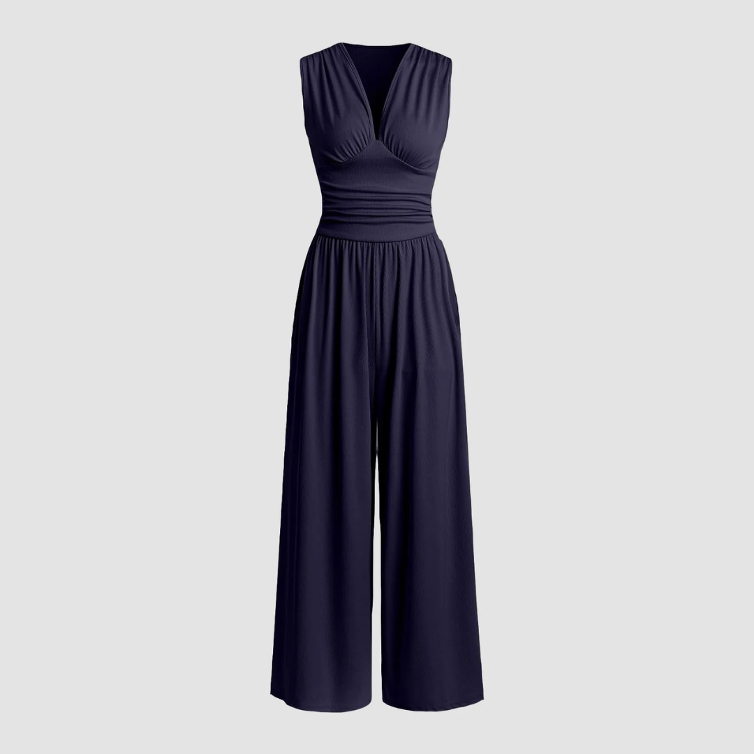 Dorothy™ | Stretch Comfort Wijde-Pijpen Jumpsuit