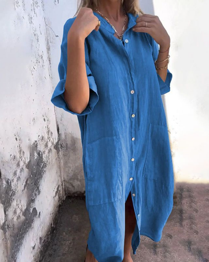 Valerie™ | Boho Shirt Jurk