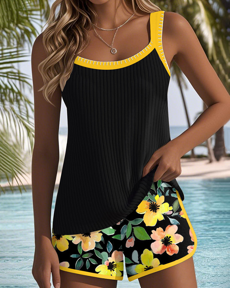 Anastasia | Dames Tummy Control Flatterende Tankini