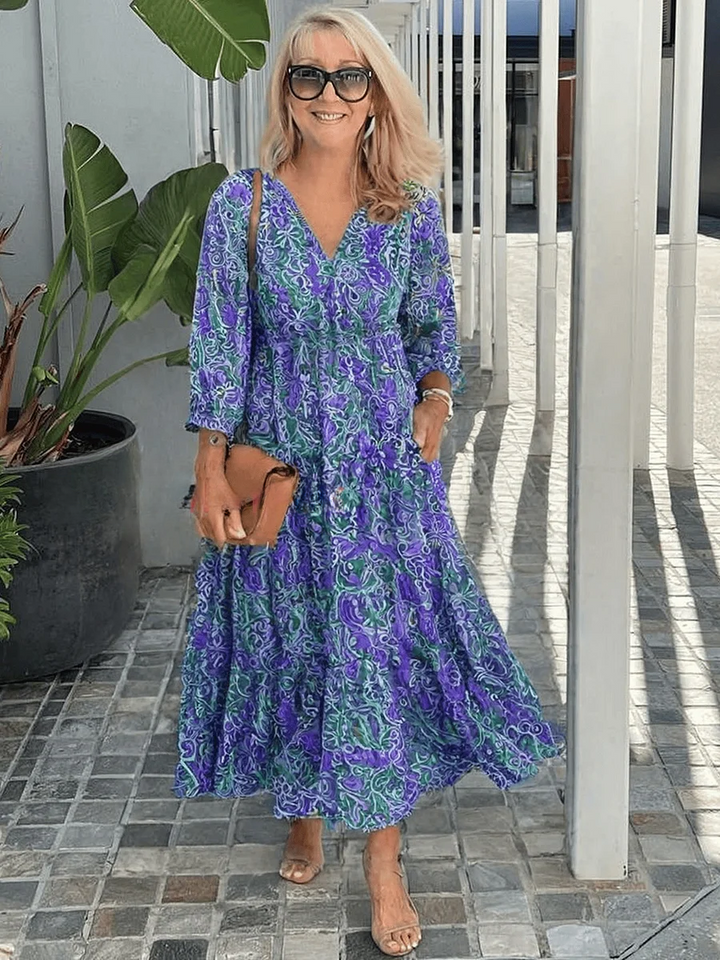 Ivy™ | Casual Bloemige Boho Jurk
