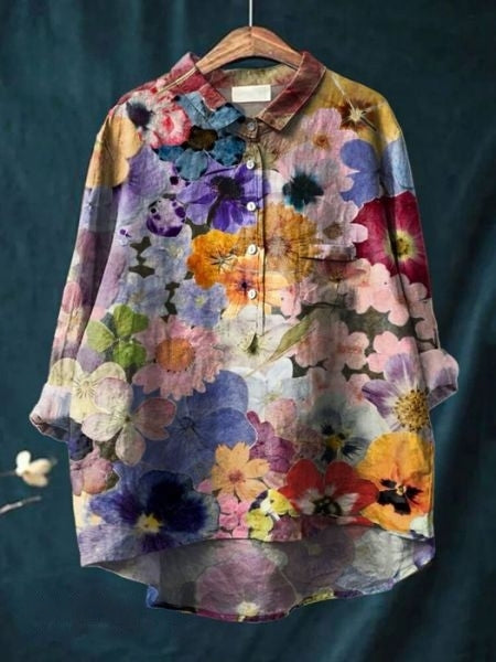 Monette™ | Bloes met Bloemenprint
