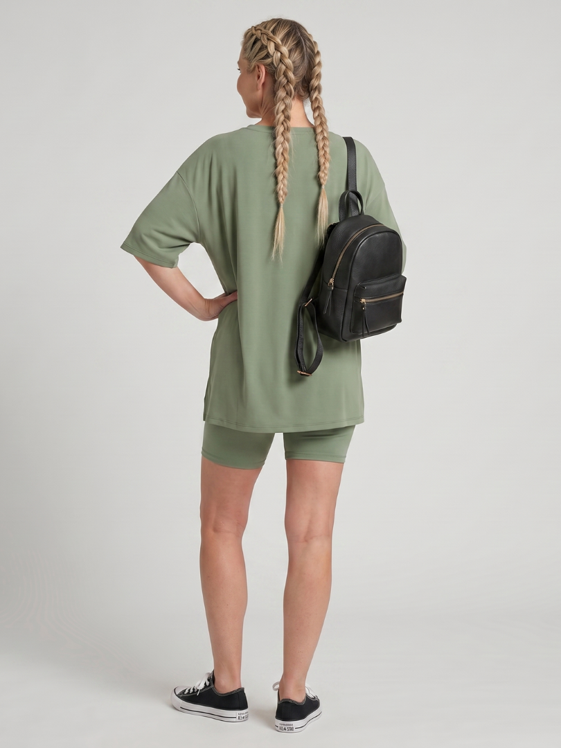 Colette | Set van T-shirt met Korte Mouwen en Biker Shorts