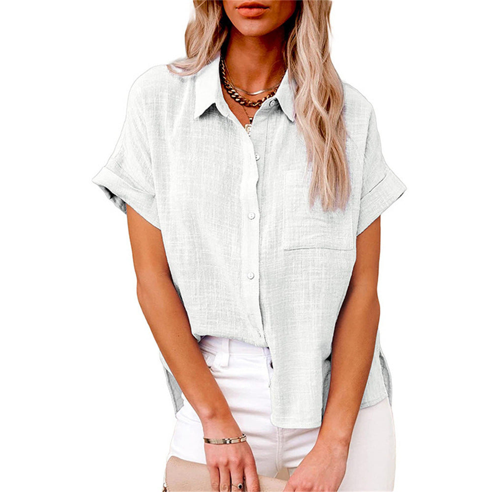 Claudia™ | Lichtgewicht Shirt met Voorzak