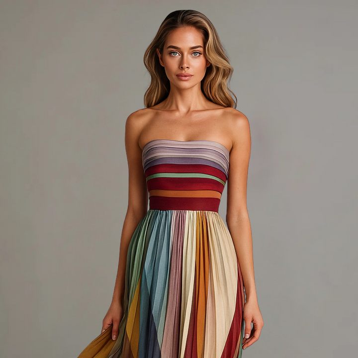 Judith™ | Feestelijke Glam Maxi Jurk