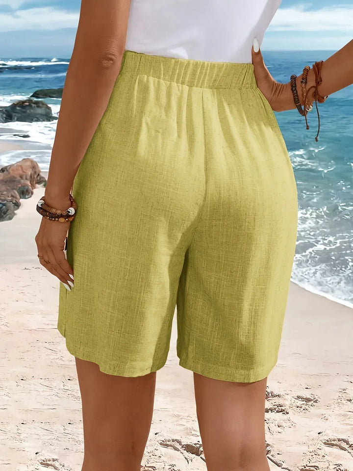 Whitney™ | Comfortabele Shorts Met Knopen