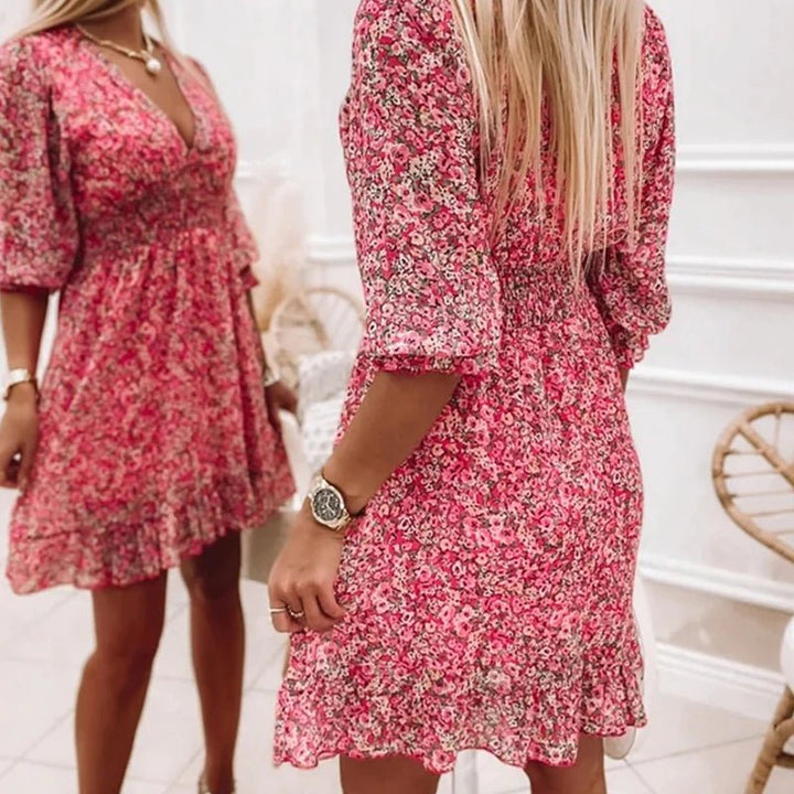 Sunna - Elegante Bloemenjurk