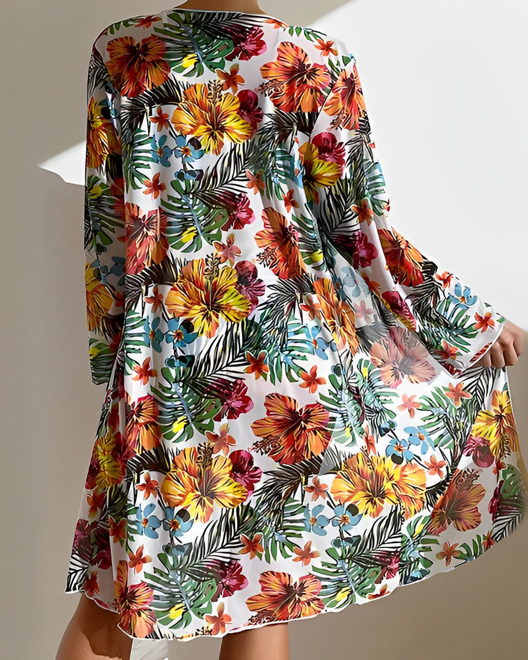 Juanita™ | Tropisch Afdruk Bikini Set met Cover-Up