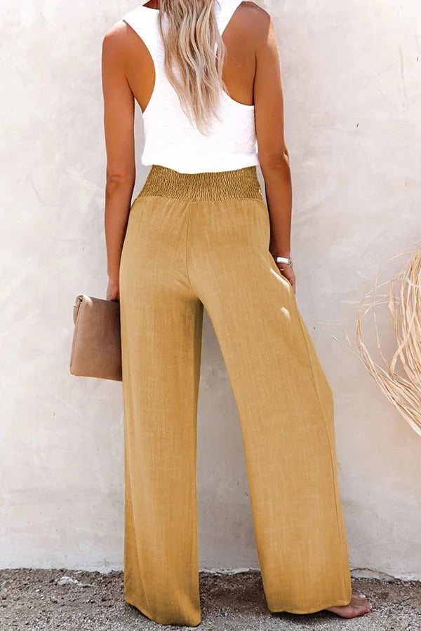 Sharon™ | Comfortabele Hoge Taille Broek