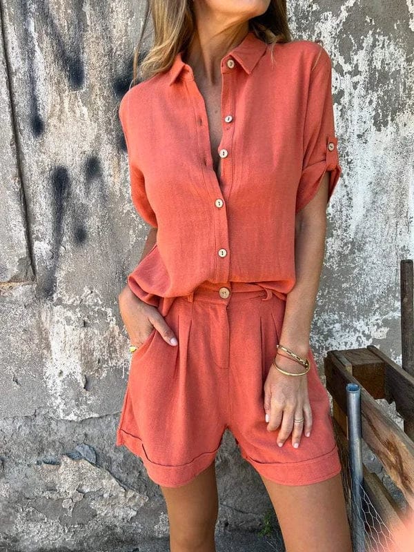 Jamie™ | Lichtgewicht Shorts en Top Set