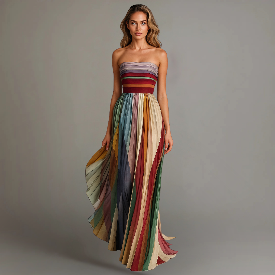 Judith™ | Feestelijke Glam Maxi Jurk