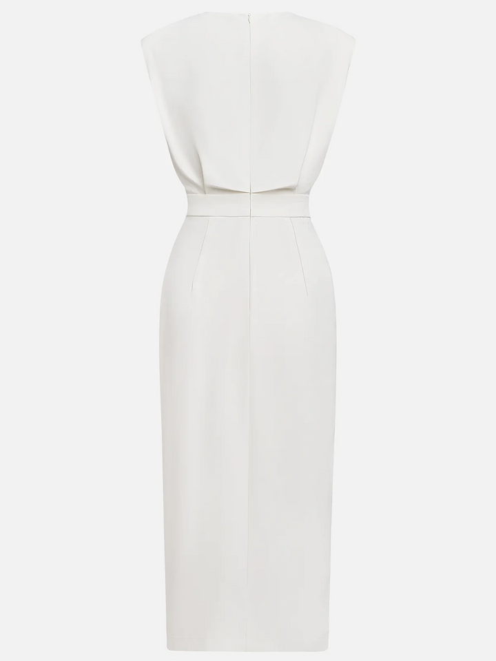 Aspen™ | Moeiteloze Charme Midi Jurk