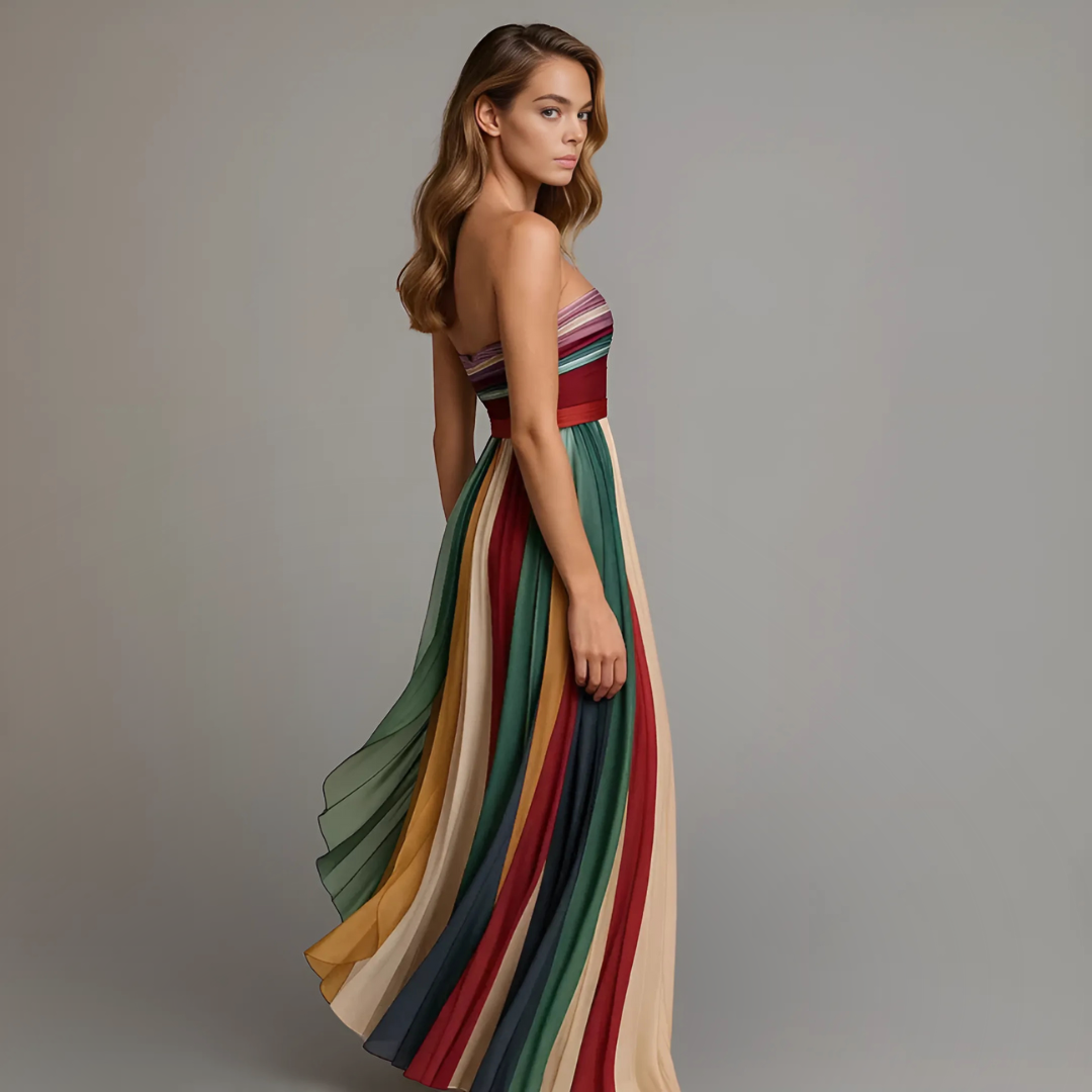 Judith™ | Feestelijke Glam Maxi Jurk