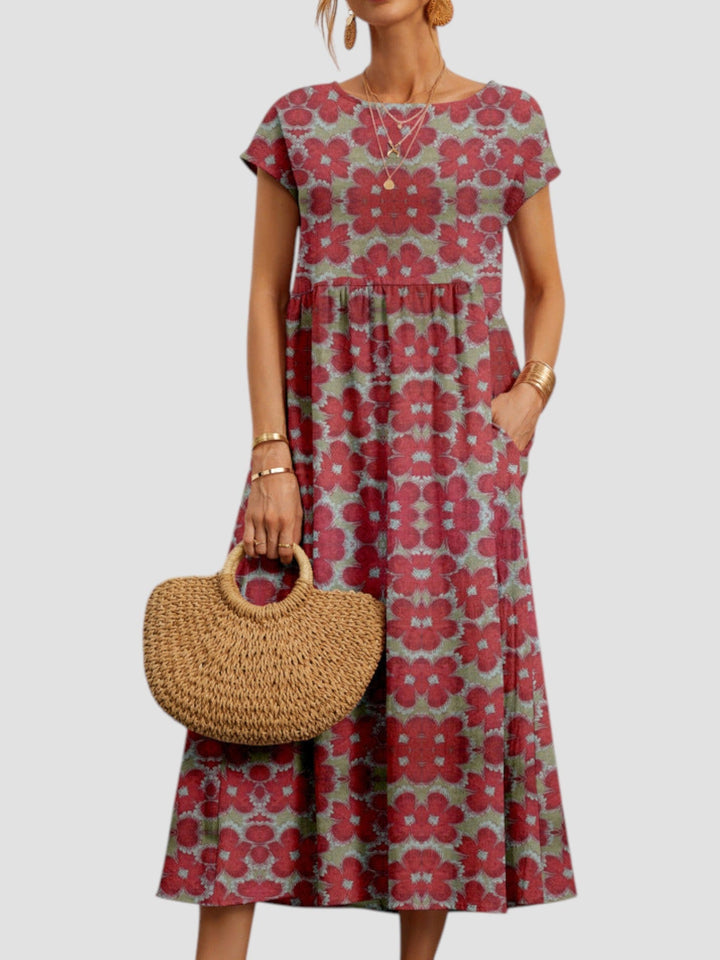 Lynn™ | Vintage Maxi Jurk